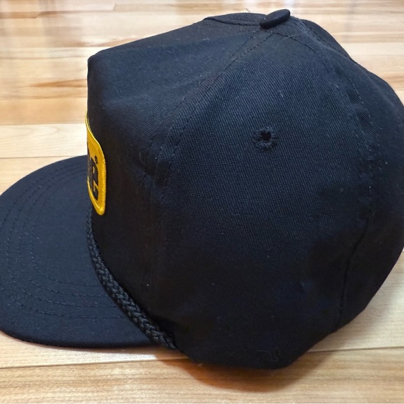 Vintage Prestone Rope Racing Hat SnapBack Black - Picture 2 of 6